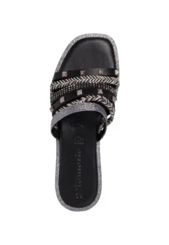 Tamaris Muiltjes - Black Multi -Tamaris Verkoopwinkel 7b717e1e366e4dccb823bc81cb16a615