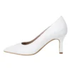 Tamaris Klassieke Pumps - White Leather
