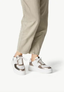 Tamaris Sneakers Laag - White Pewter