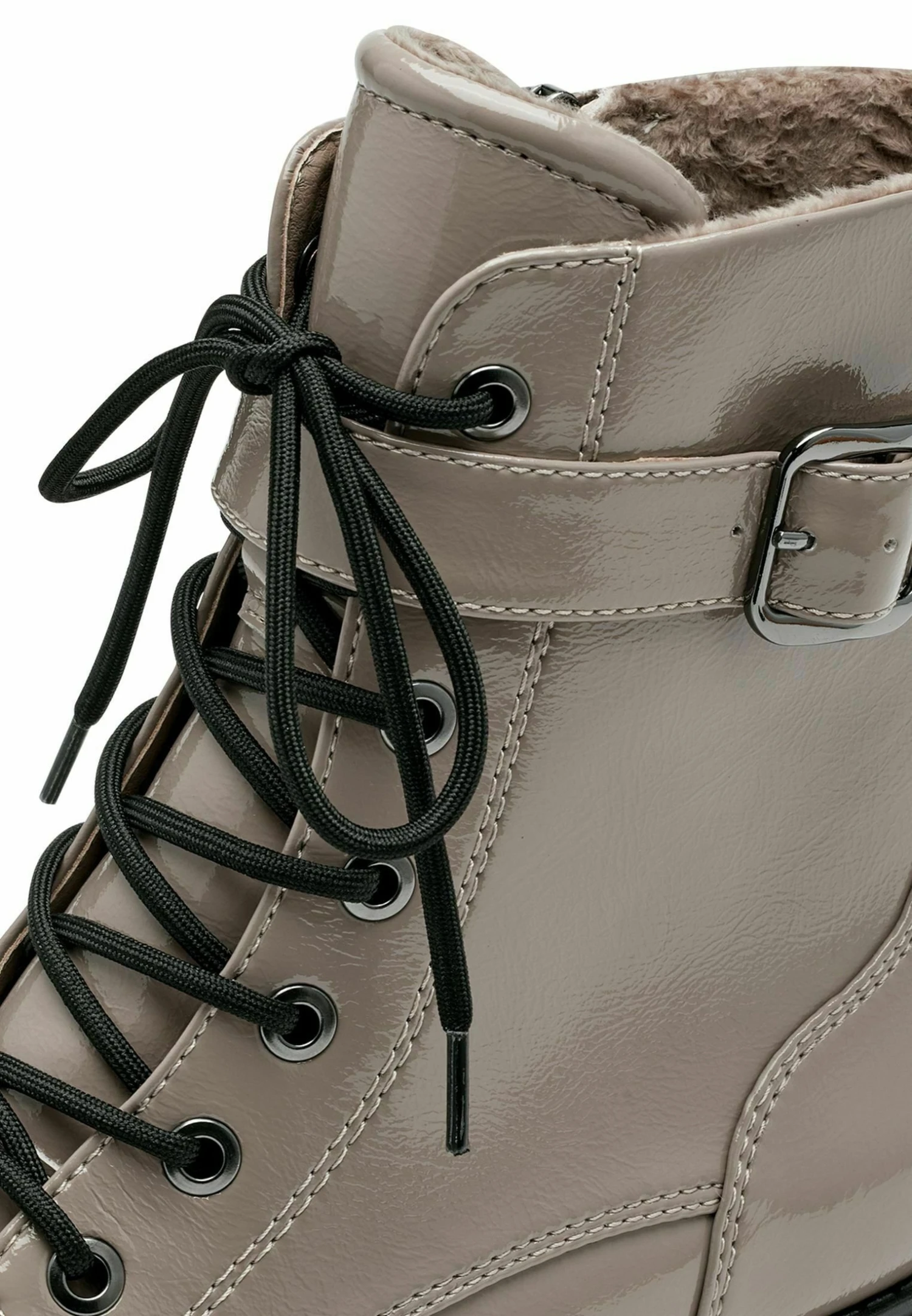 Tamaris Snowboots- Taupe Patent 5 Tamaris Snowboots- Taupe Patent - Afbeelding 5