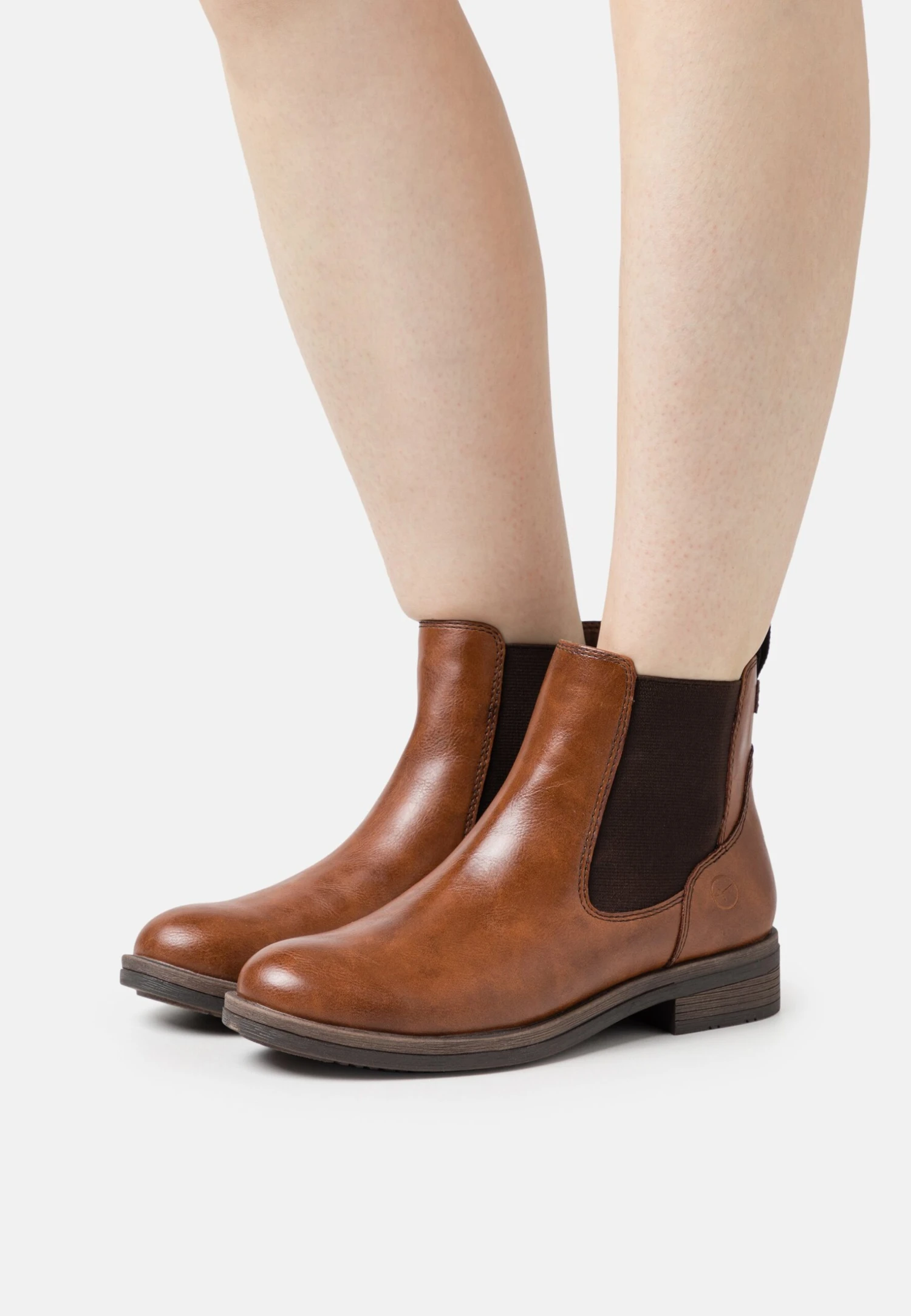 Tamaris Korte Laarzen - Cognac 1 Tamaris Korte Laarzen - Cognac