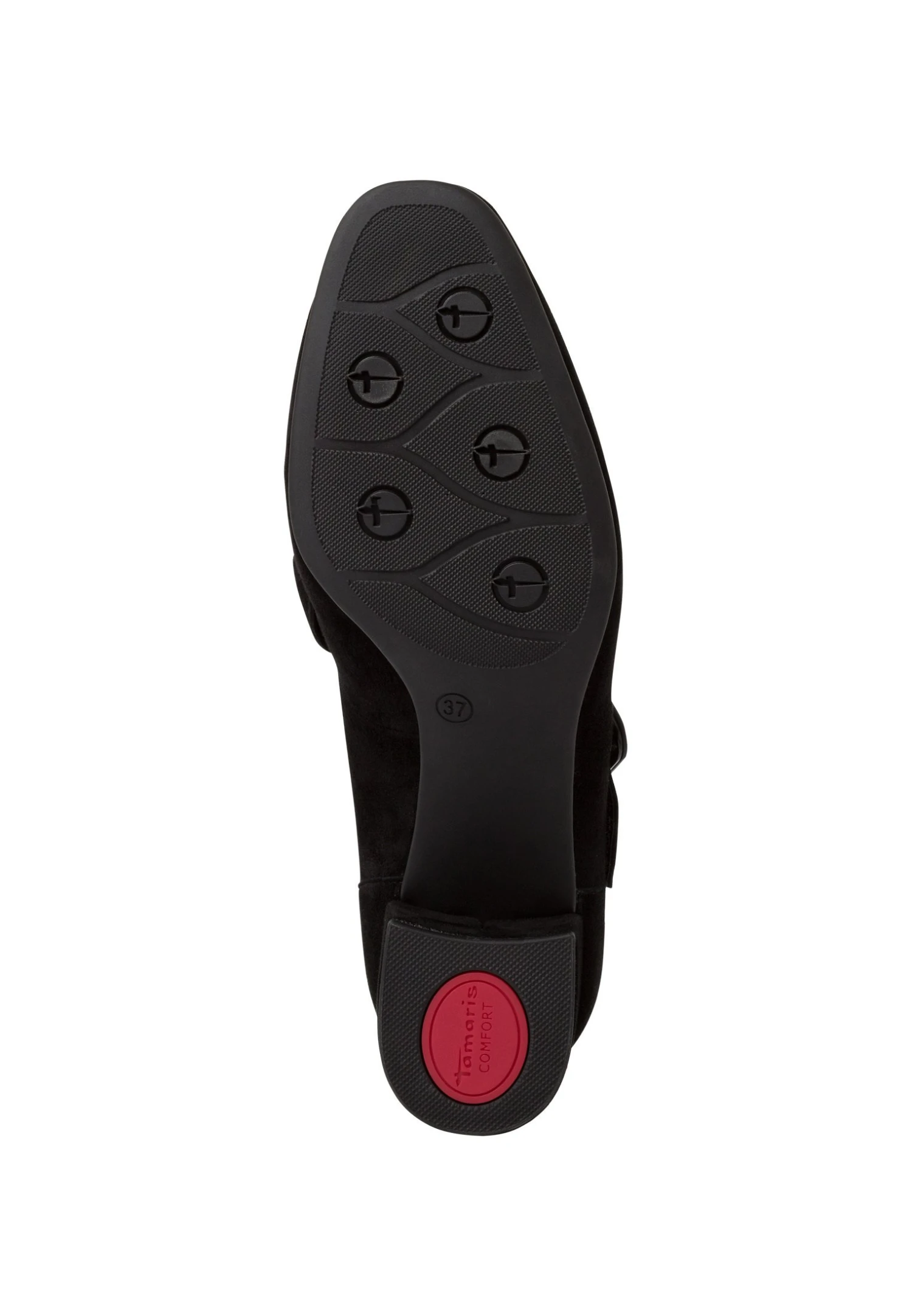 Tamaris Comfort - Klassieke Pumps - Black Suede 4 Tamaris Comfort - Klassieke Pumps - Black Suede - Afbeelding 4