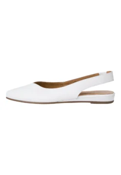 Tamaris Slingback Ballerina´S - White Leather