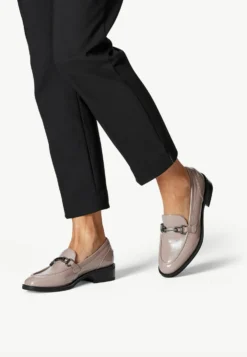 Tamaris Instappers - Taupe Patent