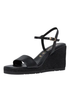 Tamaris Sandalen Met Sleehak - Black Uni -Tamaris Verkoopwinkel 8ba0ea61206e41dc808f9268be102d1a