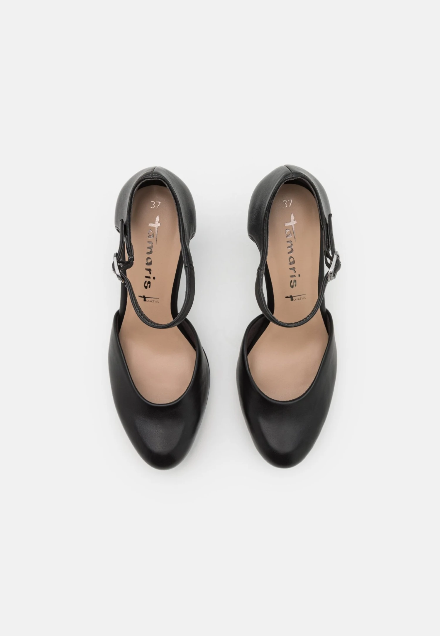 Tamaris Plateaupumps - Black Matt 6 Tamaris Plateaupumps - Black Matt - Afbeelding 6