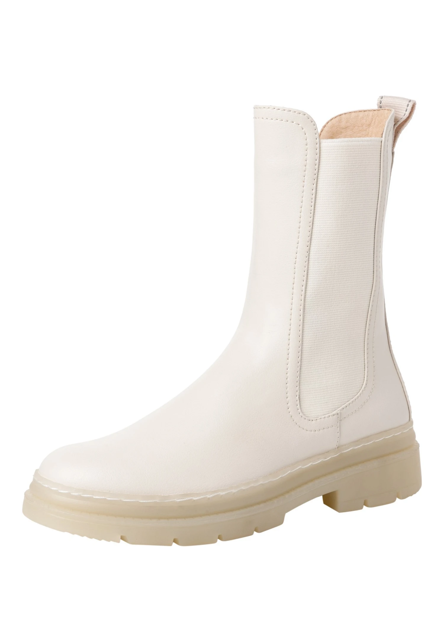 Tamaris Chelsea - Plateaulaarzen - Ivory Uni 2 Tamaris Chelsea - Plateaulaarzen - Ivory Uni - Afbeelding 2