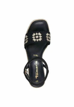 Tamaris Sandalen Met Plateauzool - Black Comb -Tamaris Verkoopwinkel 8ef08acb9f264466ba7b417c5491207a