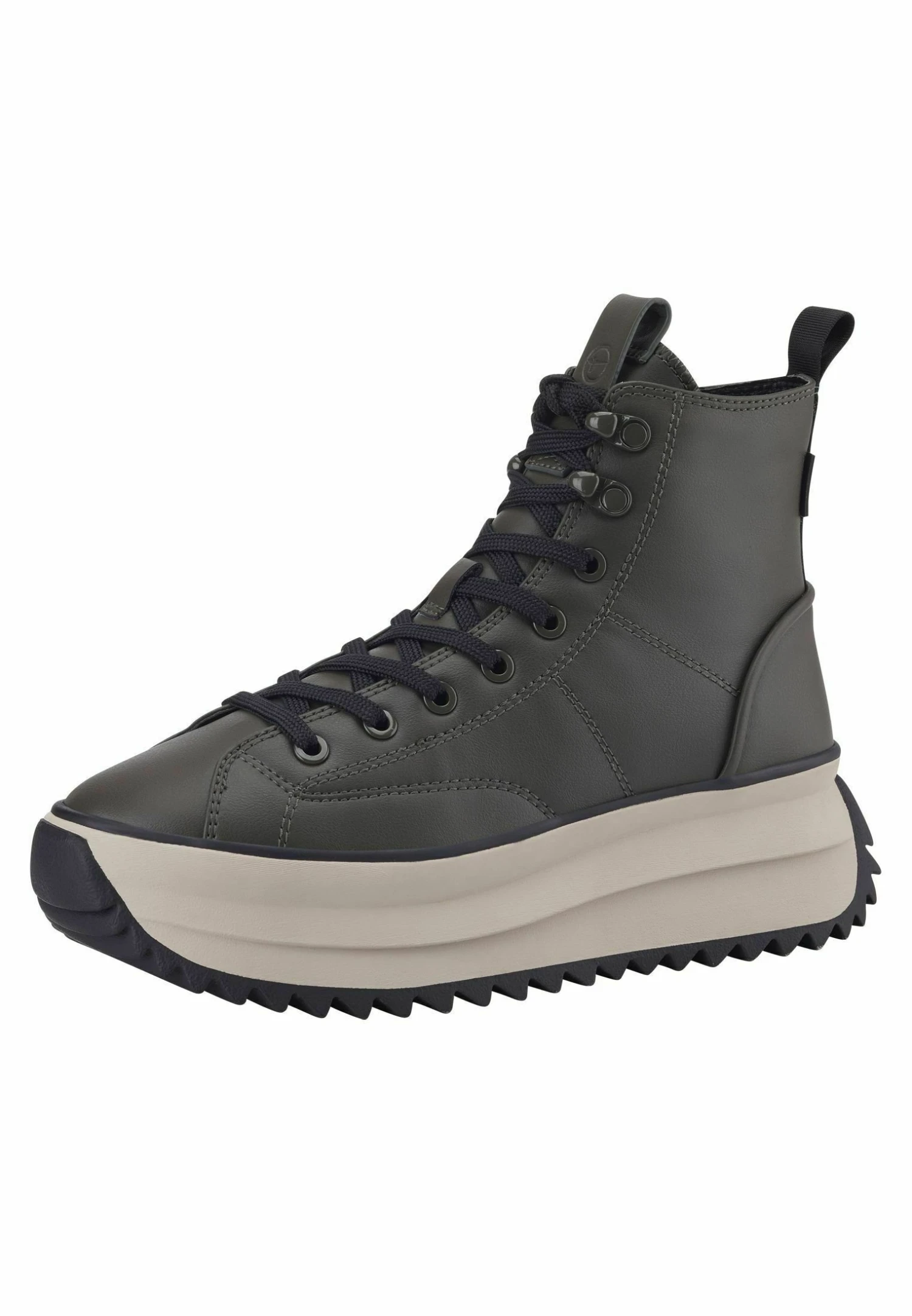 Tamaris Sneakers Hoog - Olive 2 Tamaris Sneakers Hoog - Olive - Afbeelding 2