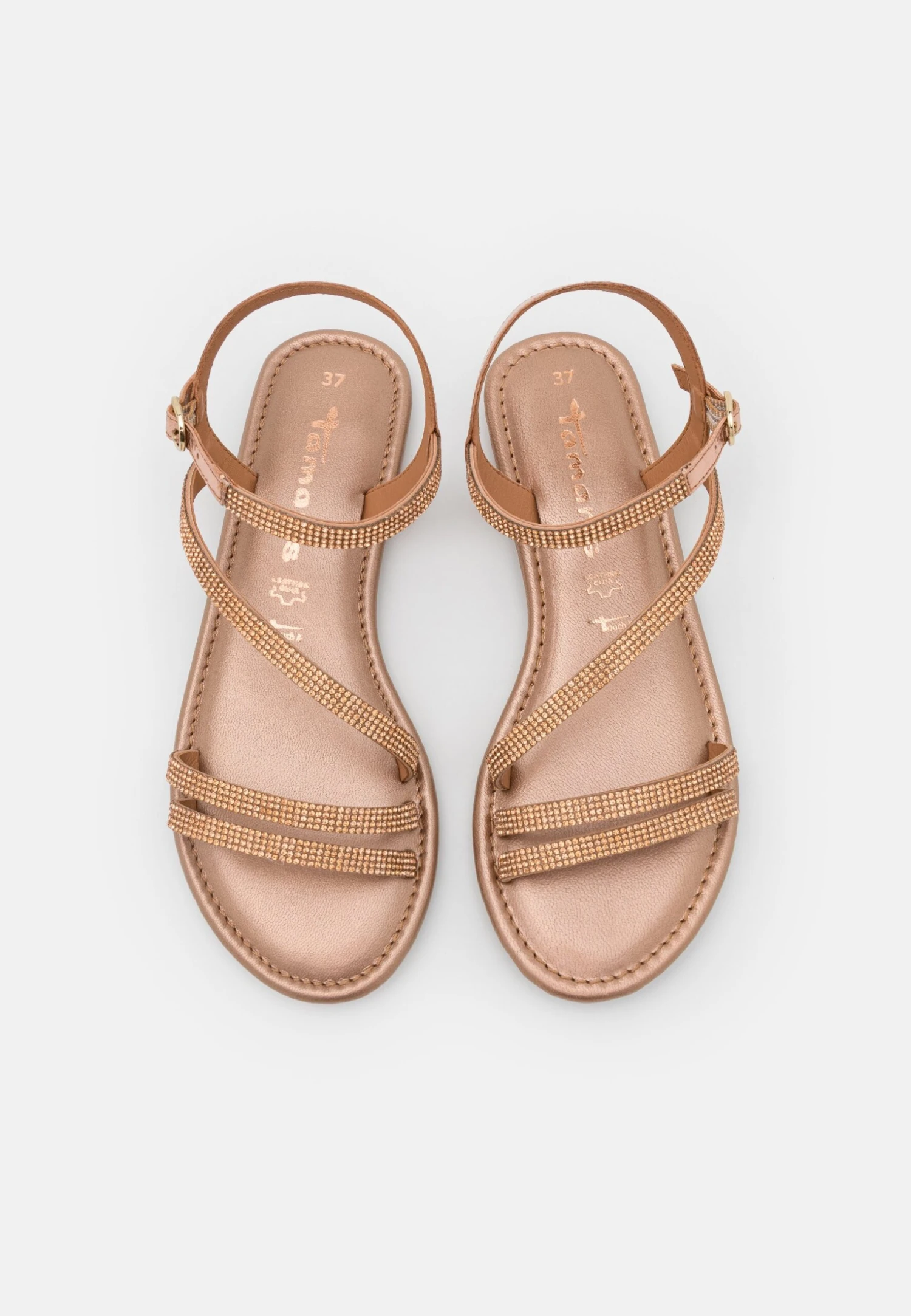 Tamaris Sandalen - Copper Glam 6 Tamaris Sandalen - Copper Glam - Afbeelding 6