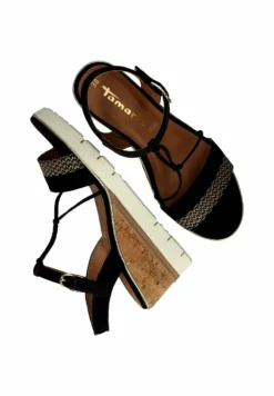 Tamaris Sandalen Met Plateauzool - Black Comb 8 Tamaris Sandalen Met Plateauzool - Black Comb -Tamaris Verkoopwinkel 92424df528594b44ac0751ecdfbb09f3