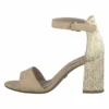 Tamaris Sandalen Met Hoge Hak - Nature Comb