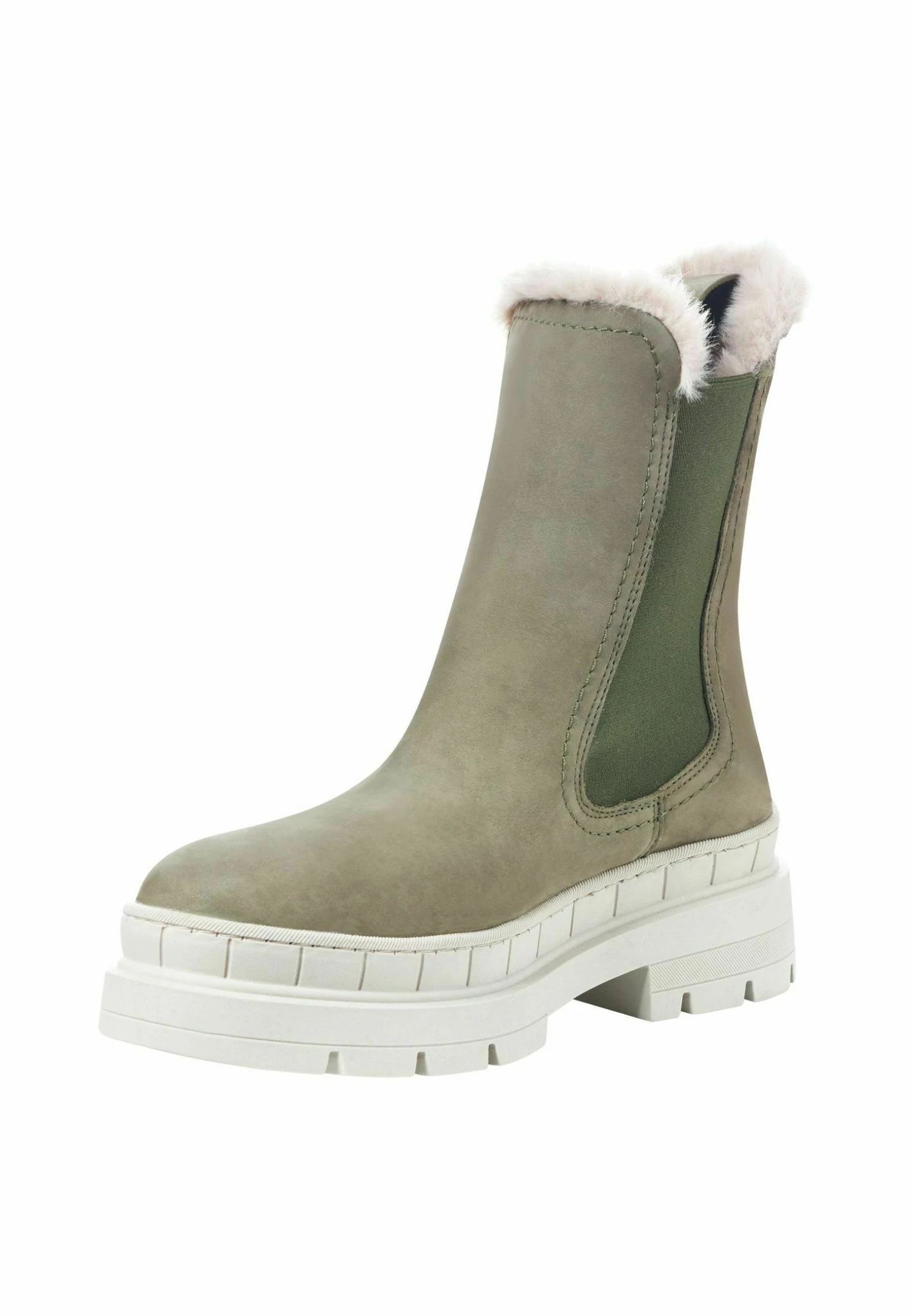 Tamaris Snowboots- Olive 3 Tamaris Snowboots- Olive - Afbeelding 3