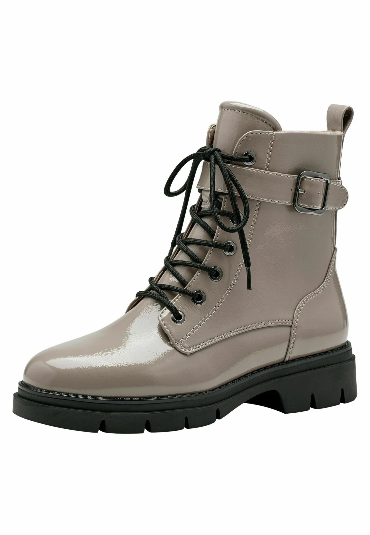 Tamaris Snowboots- Taupe Patent 2 Tamaris Snowboots- Taupe Patent - Afbeelding 2