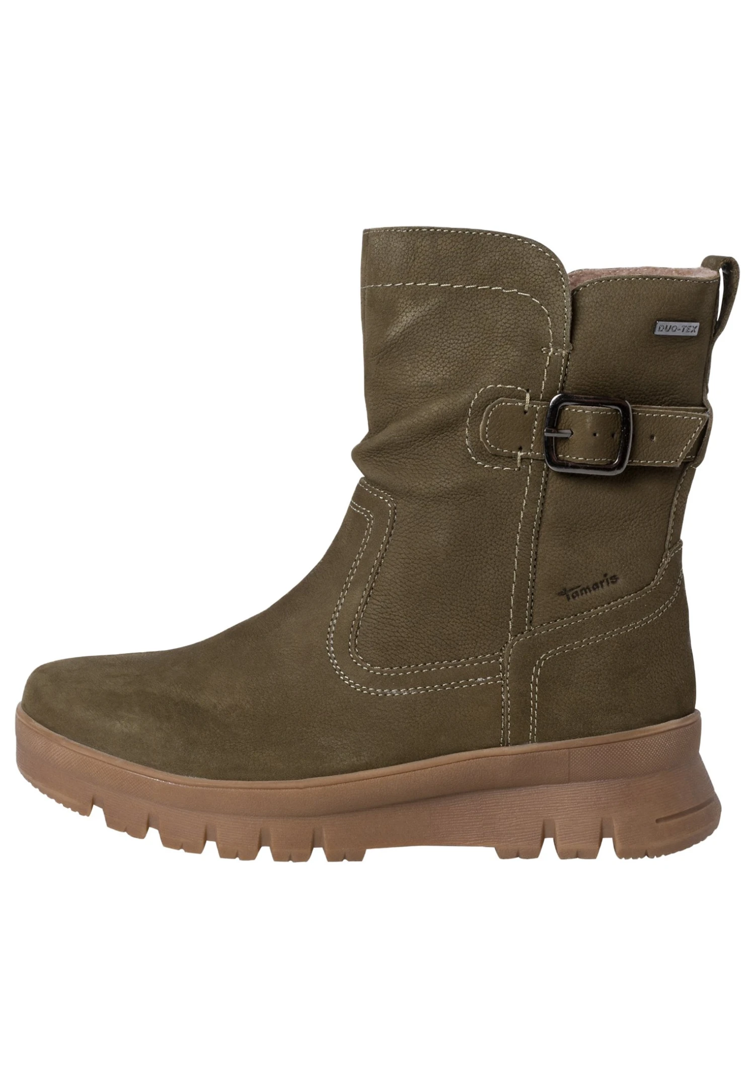 Tamaris Comfort - Snowboots- Khaki 1 Tamaris Comfort - Snowboots- Khaki