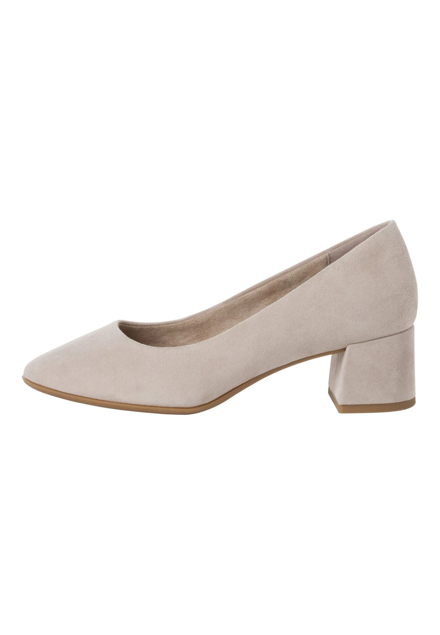 Tamaris Comfort - Ballerina'S - Taupe Suede 1 Tamaris Comfort - Ballerina'S - Taupe Suede