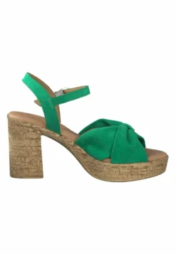 Tamaris Sandalen Met Plateauzool - Green -Tamaris Verkoopwinkel 9d891a0fc65845aaadc8b0cfde46ae20
