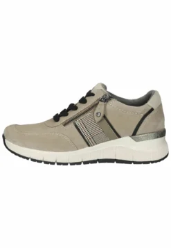 Tamaris Comfort - Sneakers Laag - Taupe Suede