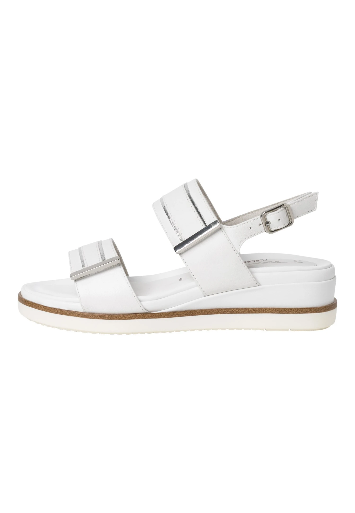 Tamaris Pure Relax - Sandalen Met Sleehak - White 1 Tamaris Pure Relax - Sandalen Met Sleehak - White