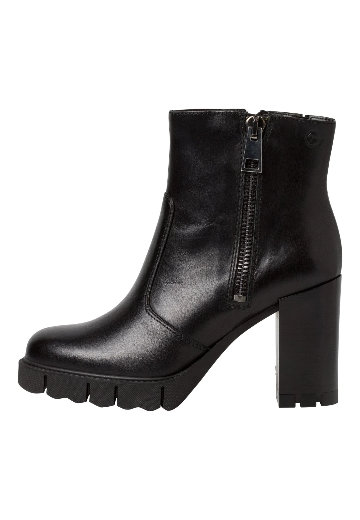 Tamaris Enkellaarsjes Met Plateauzool - Black 2 Tamaris Enkellaarsjes Met Plateauzool - Black - Afbeelding 2