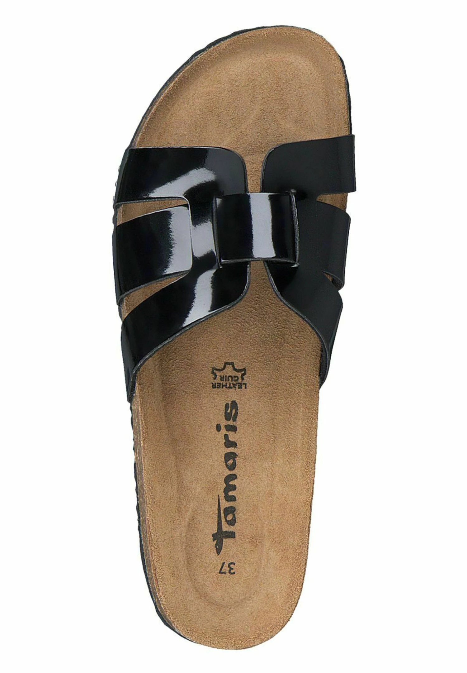 Tamaris Muiltjes - Black Patent 4 Tamaris Muiltjes - Black Patent - Afbeelding 4