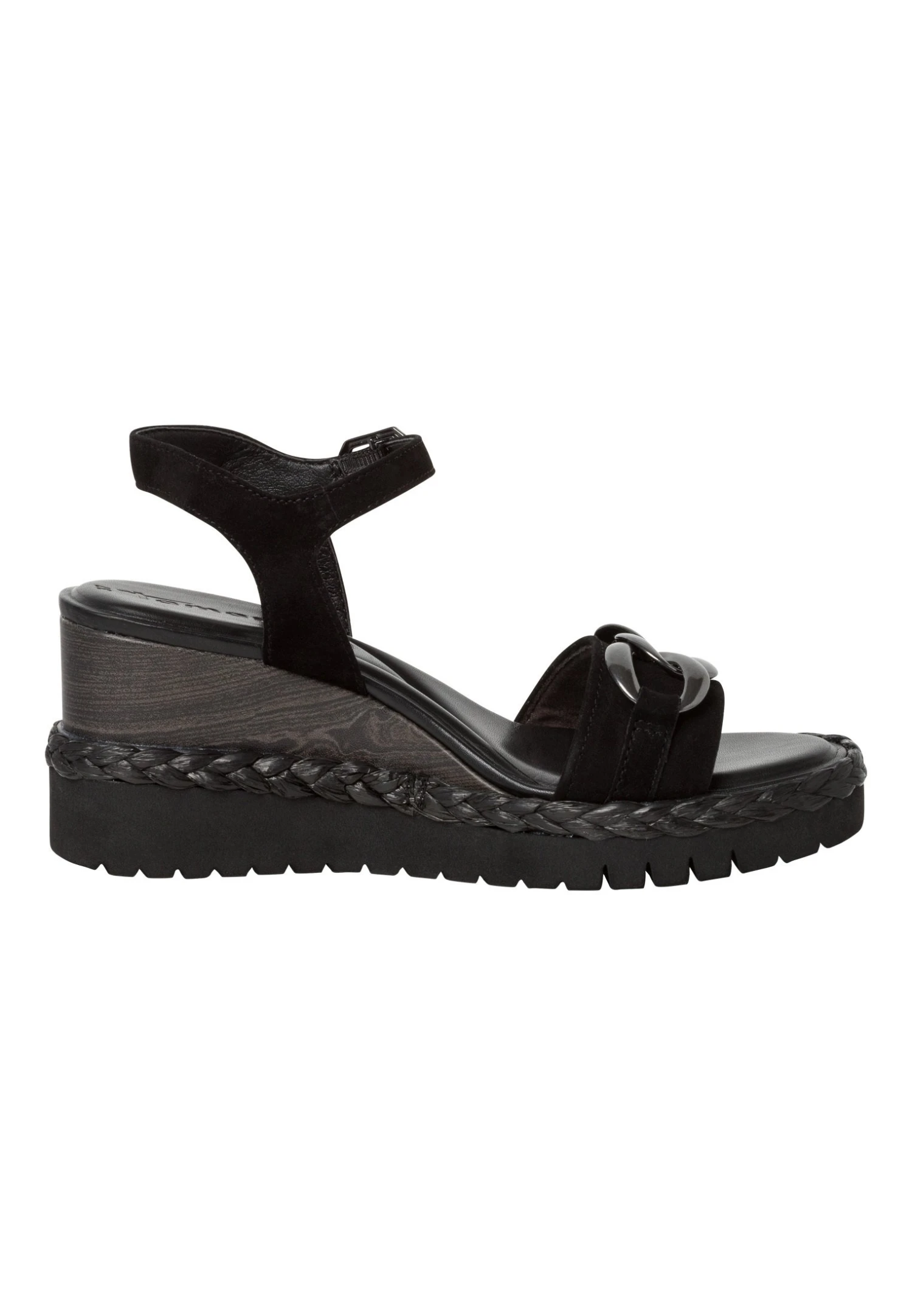 Tamaris Sandalen Met Sleehak - Black 6 Tamaris Sandalen Met Sleehak - Black - Afbeelding 6