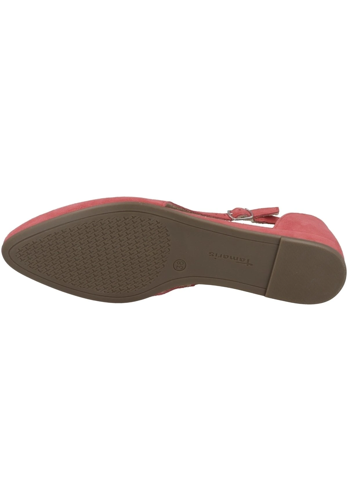 Tamaris Ballerina'S Met Enkelbandjes - Raspberry 4 Tamaris Ballerina'S Met Enkelbandjes - Raspberry - Afbeelding 4