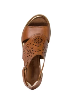 Tamaris Sandalen Met Sleehak - Cognac -Tamaris Verkoopwinkel aba6627eedf044d7bd5e061cebb141c5