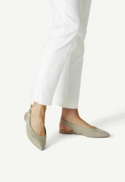 Tamaris Ballerina'S Met Enkelbandjes - Green