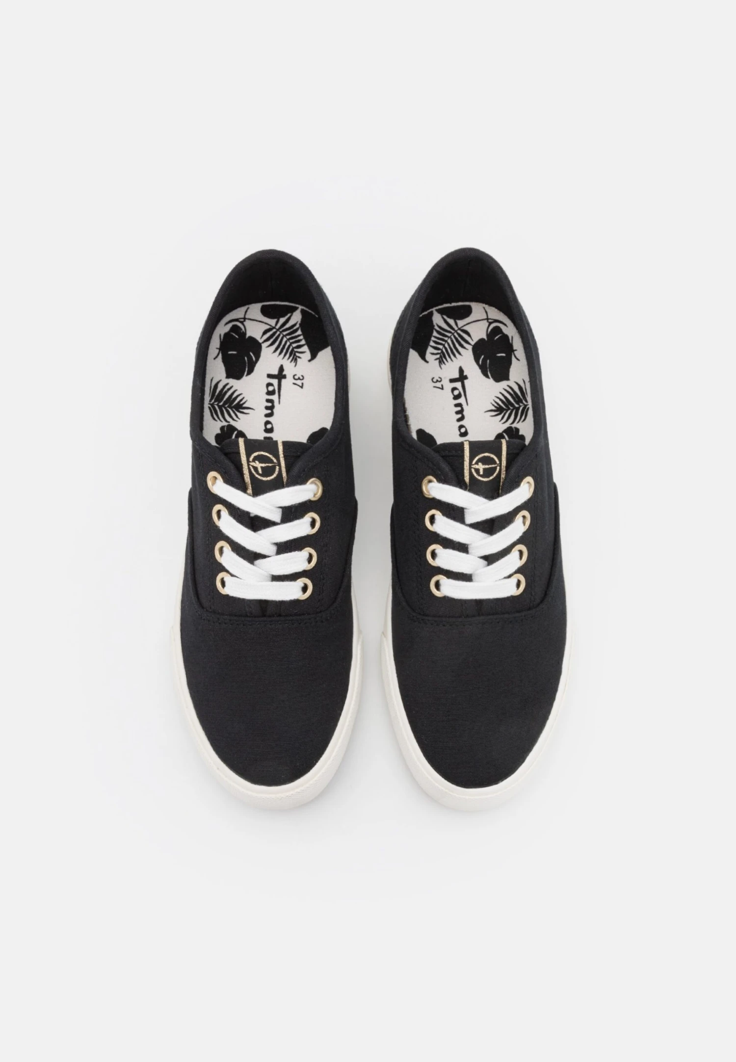 Tamaris Sneakers Laag - Black/Gold 6 Tamaris Sneakers Laag - Black/Gold - Afbeelding 6