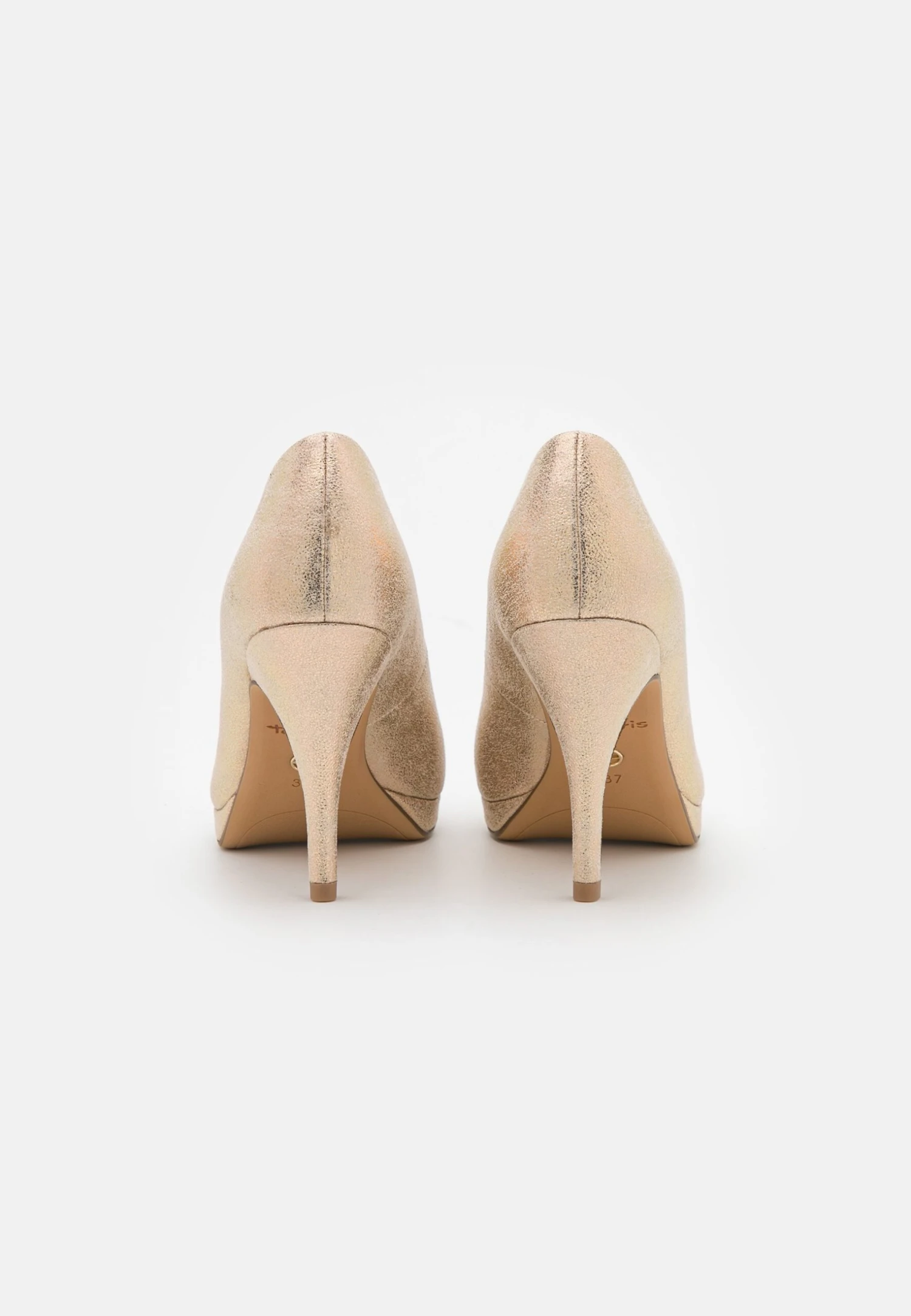 Tamaris Hoge Hakken - Gold Glam 4 Tamaris Hoge Hakken - Gold Glam - Afbeelding 4