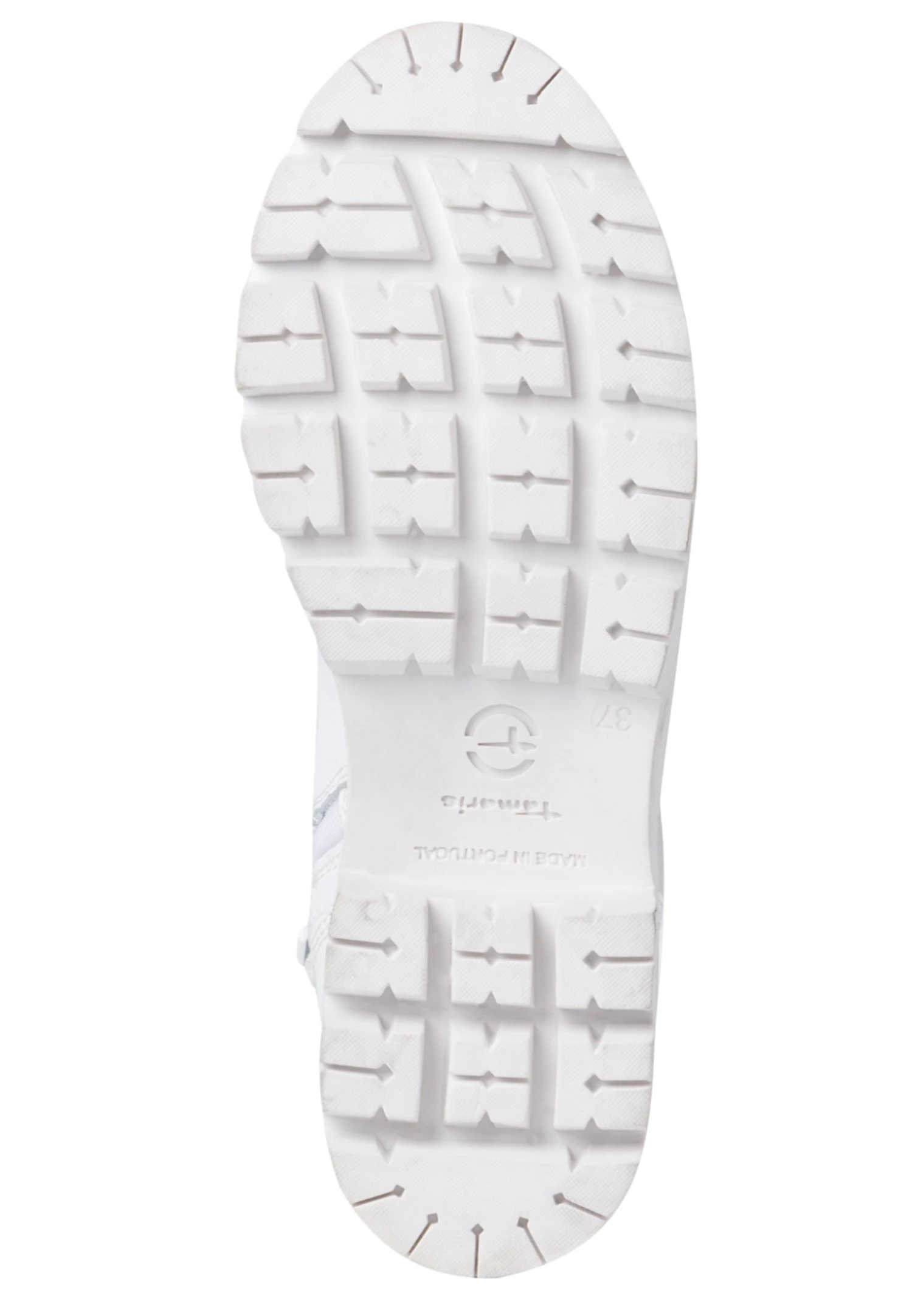 Tamaris Veterboots - White Leather 4 Tamaris Veterboots - White Leather - Afbeelding 4