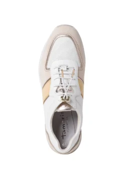 Tamaris Pure Relax- Sneakers Laag - White/Beige -Tamaris Verkoopwinkel c324dd92239b45dc9599963d796de704