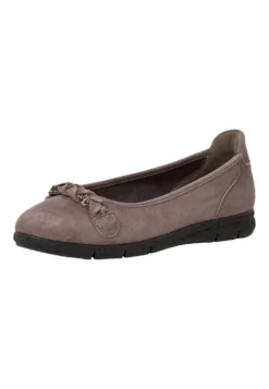 Tamaris Comfort- Ballerina'S - Anthracite -Tamaris Verkoopwinkel c367dc2147614481955c789bcfdde209