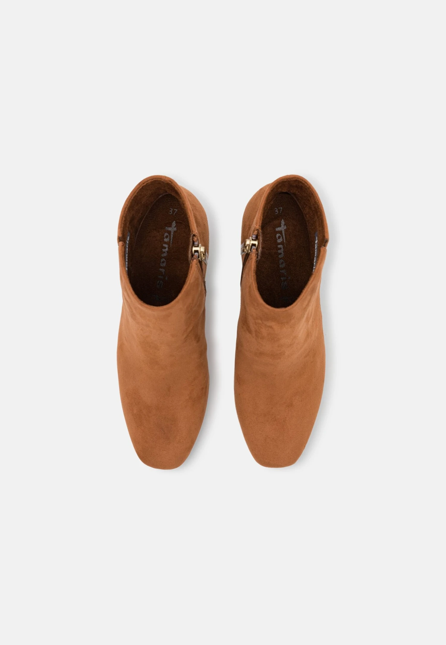 Tamaris Korte Laarzen - Cognac 6 Tamaris Korte Laarzen - Cognac - Afbeelding 6