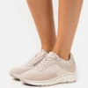 Tamaris Sneakers Laag - Beige Glam