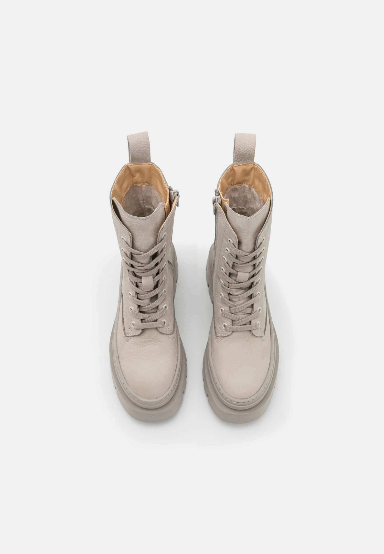 Tamaris Enkellaarsjes Met Plateauzool - Soft Grey 6 Tamaris Enkellaarsjes Met Plateauzool - Soft Grey - Afbeelding 6