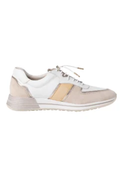 Tamaris Pure Relax- Sneakers Laag - White/Beige -Tamaris Verkoopwinkel d3a17b70af414841a56d5e02321e4f91