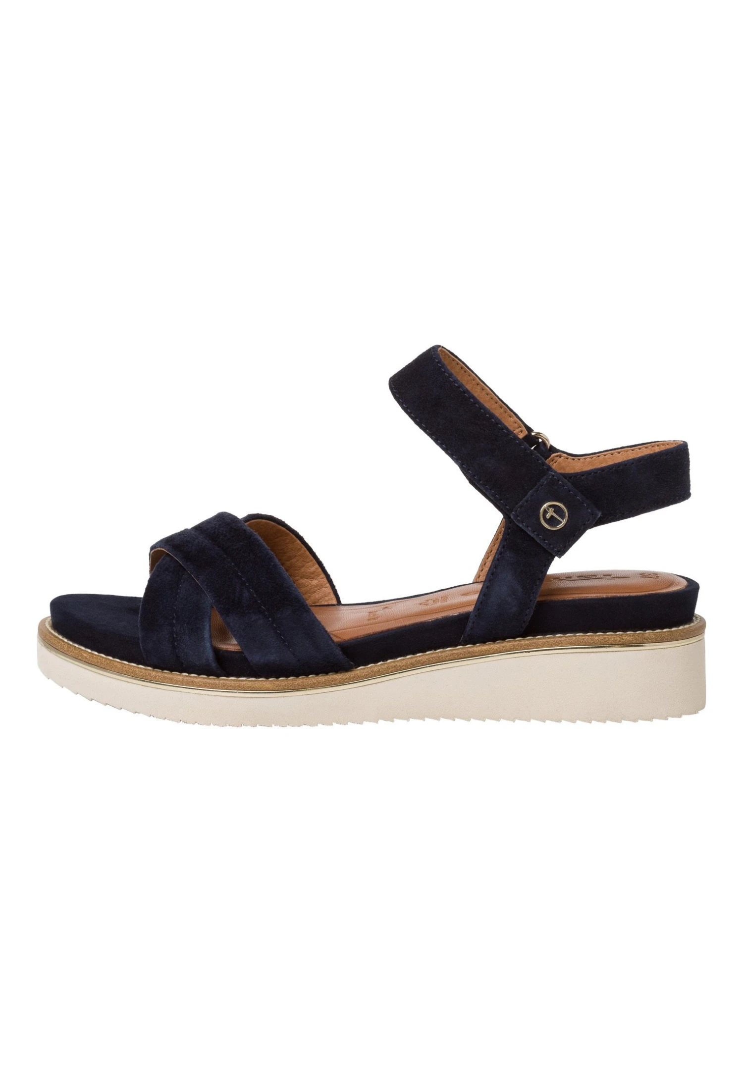 Tamaris Sandalen Met Sleehak - Navy 2 Tamaris Sandalen Met Sleehak - Navy - Afbeelding 2