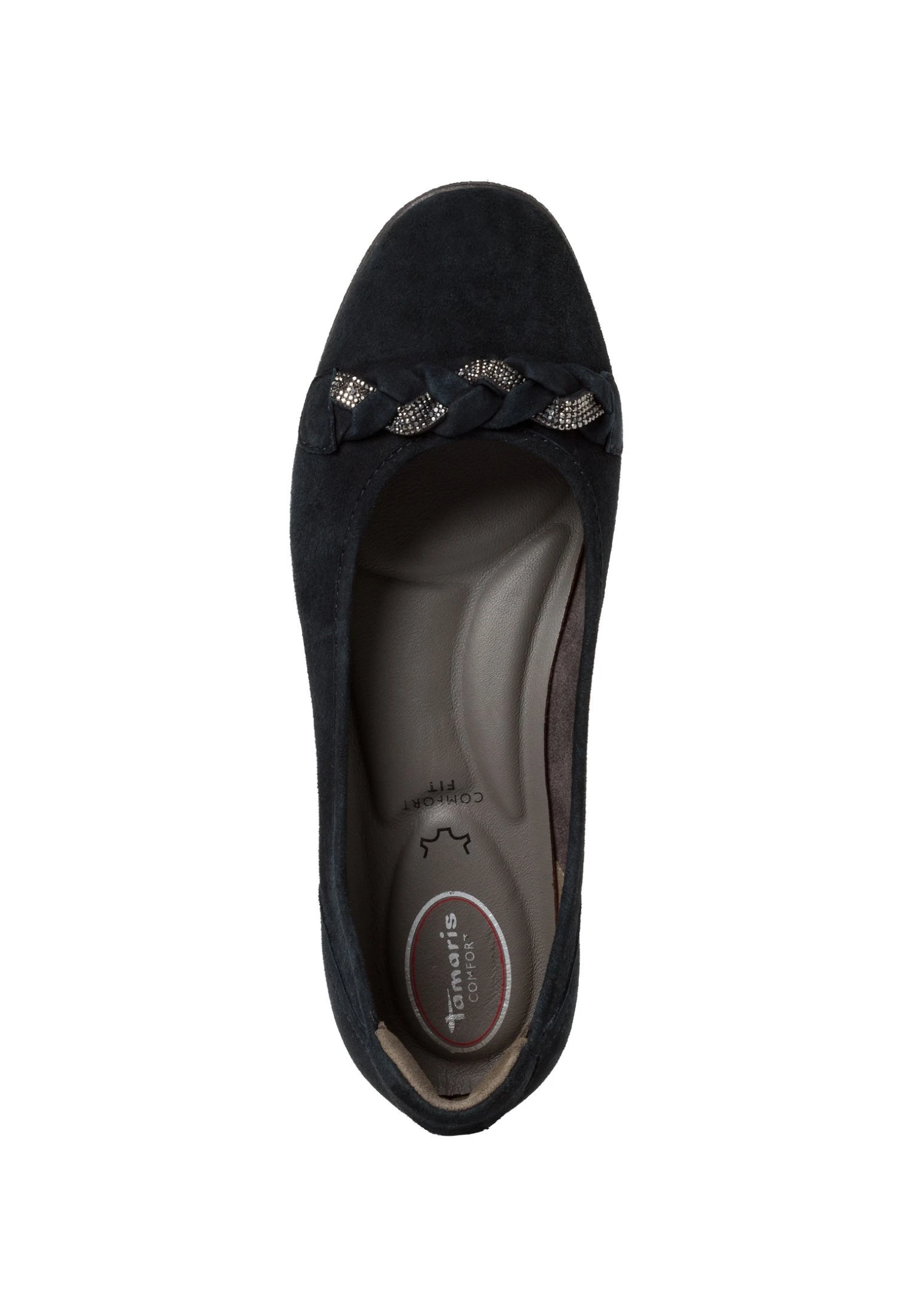 Tamaris Comfort- Ballerina'S - Navy 3 Tamaris Comfort- Ballerina'S - Navy - Afbeelding 3