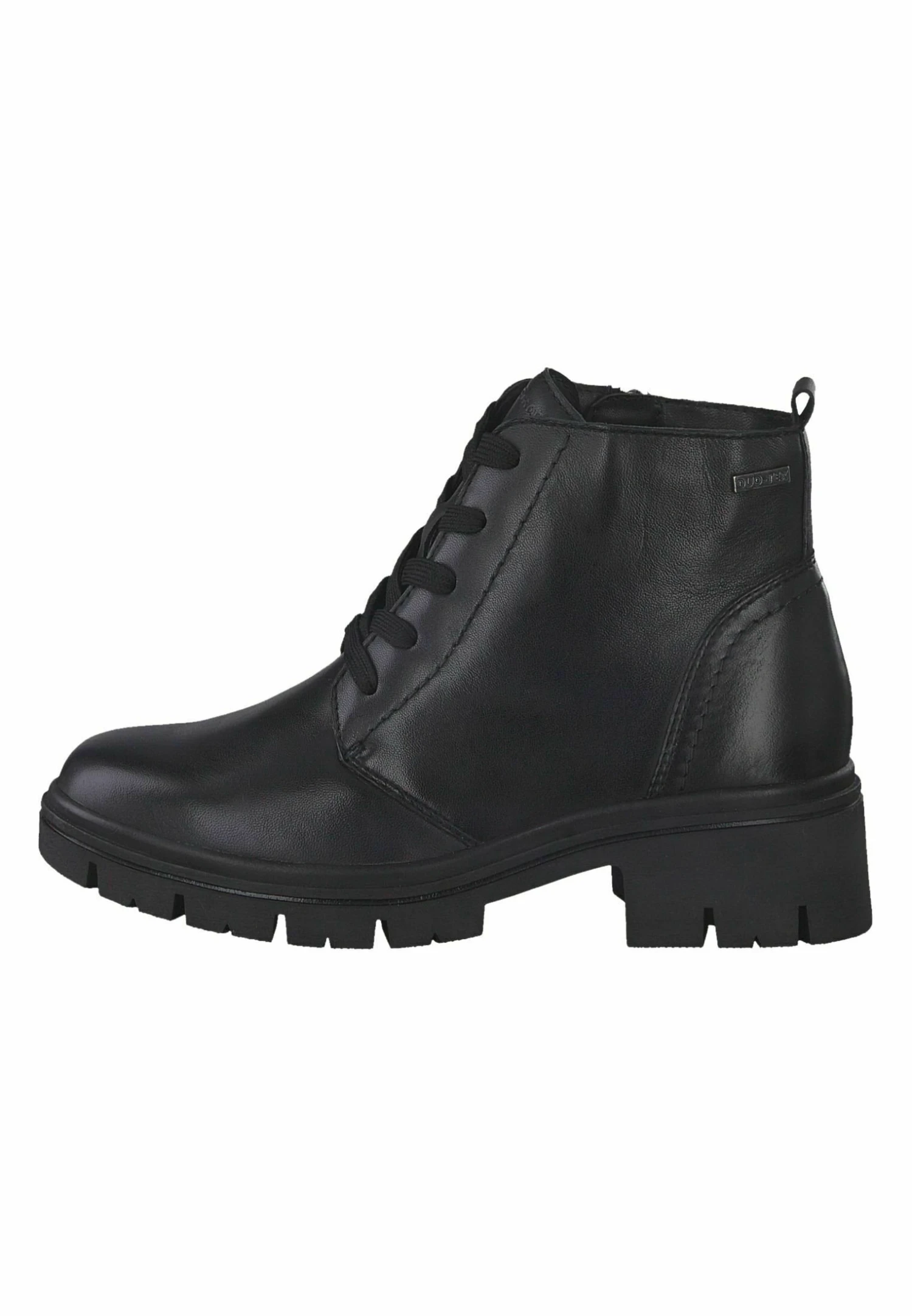 Tamaris Comfort - Enkellaarsjes Met Plateauzool - Black Nappa 1 Tamaris Comfort - Enkellaarsjes Met Plateauzool - Black Nappa