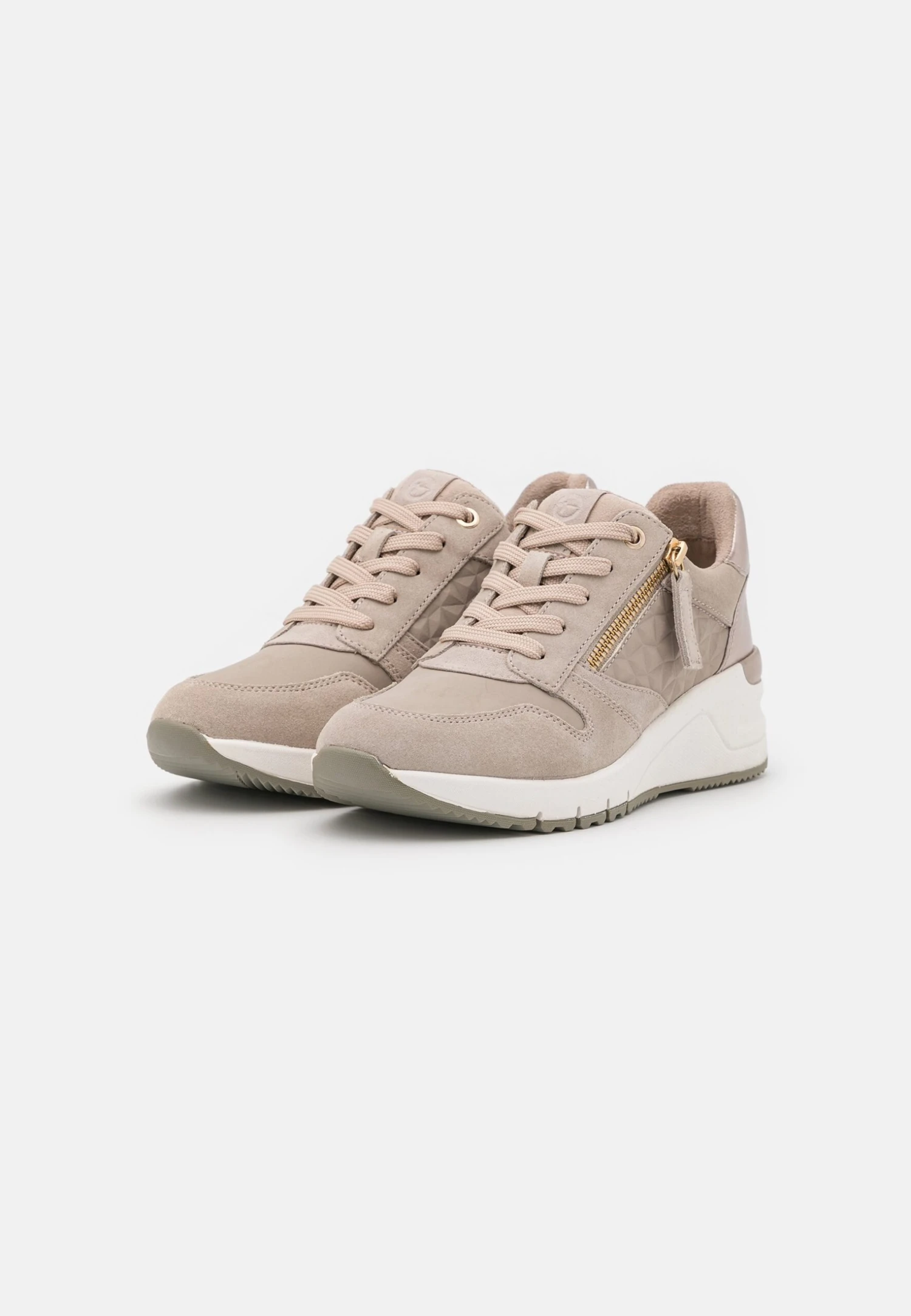 Tamaris Sneakers Laag - Taupe 3 Tamaris Sneakers Laag - Taupe - Afbeelding 3