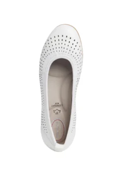 Tamaris Comfort- Ballerina'S - White Nappa 8 Tamaris Comfort- Ballerina'S - White Nappa -Tamaris Verkoopwinkel dd75a42bd1df410e88418b65f14d7d3c
