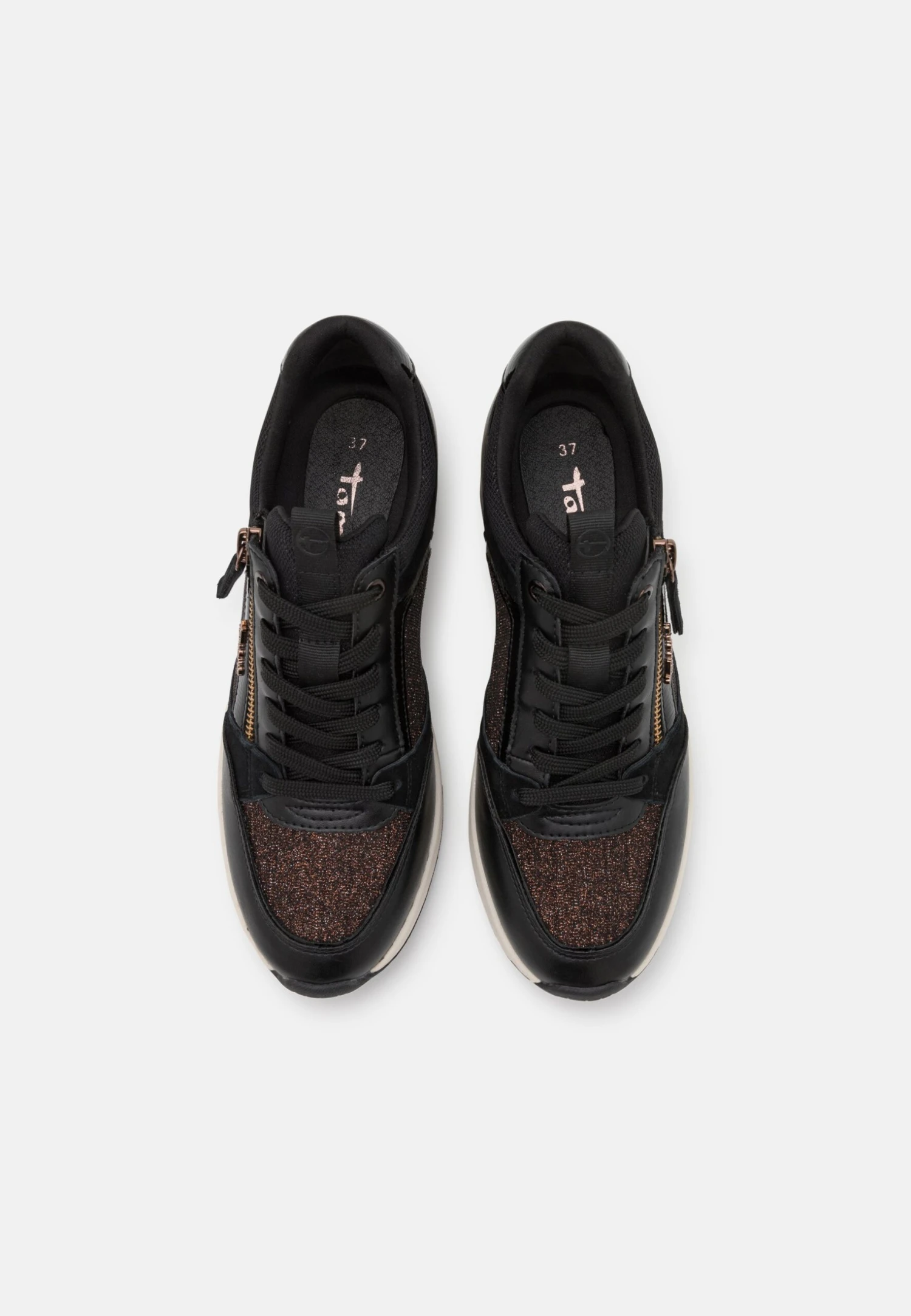 Tamaris Sneakers Laag - Black/Copper 6 Tamaris Sneakers Laag - Black/Copper - Afbeelding 6