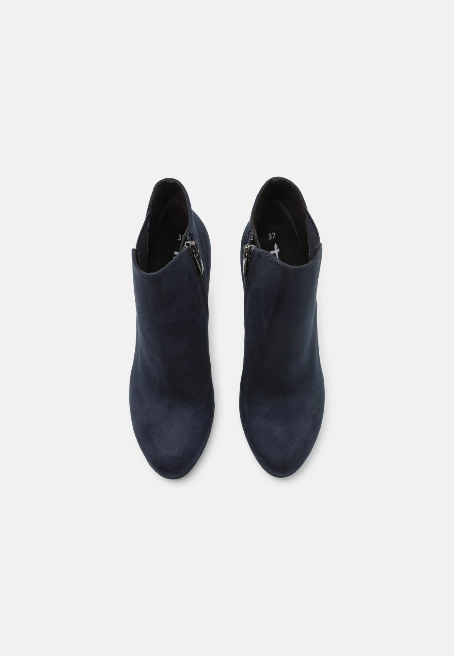 Tamaris Enkellaarsjes Met Hoge Hak - Navy 6 Tamaris Enkellaarsjes Met Hoge Hak - Navy - Afbeelding 6