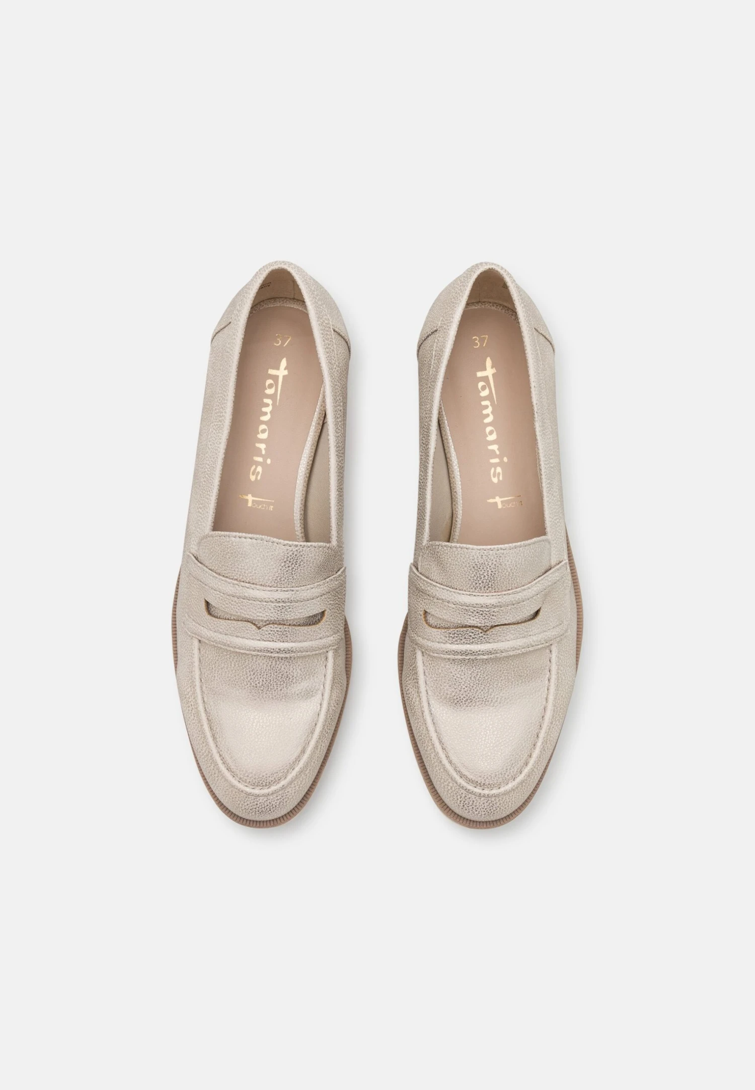 Tamaris Instappers - Light Gold 6 Tamaris Instappers - Light Gold - Afbeelding 6