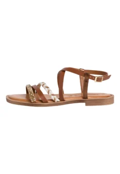 Tamaris Sandalen - Cognac Comb