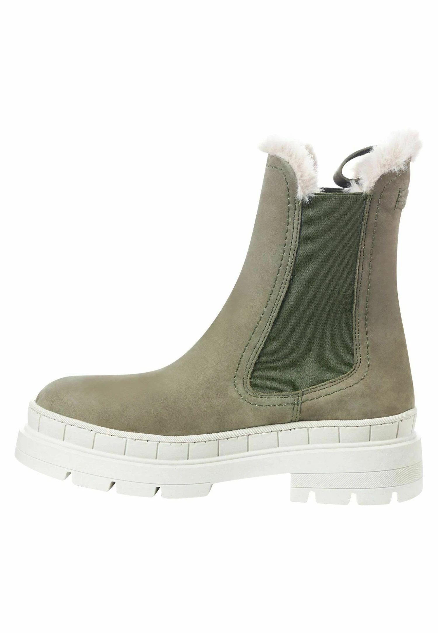 Tamaris Snowboots- Olive 2 Tamaris Snowboots- Olive - Afbeelding 2