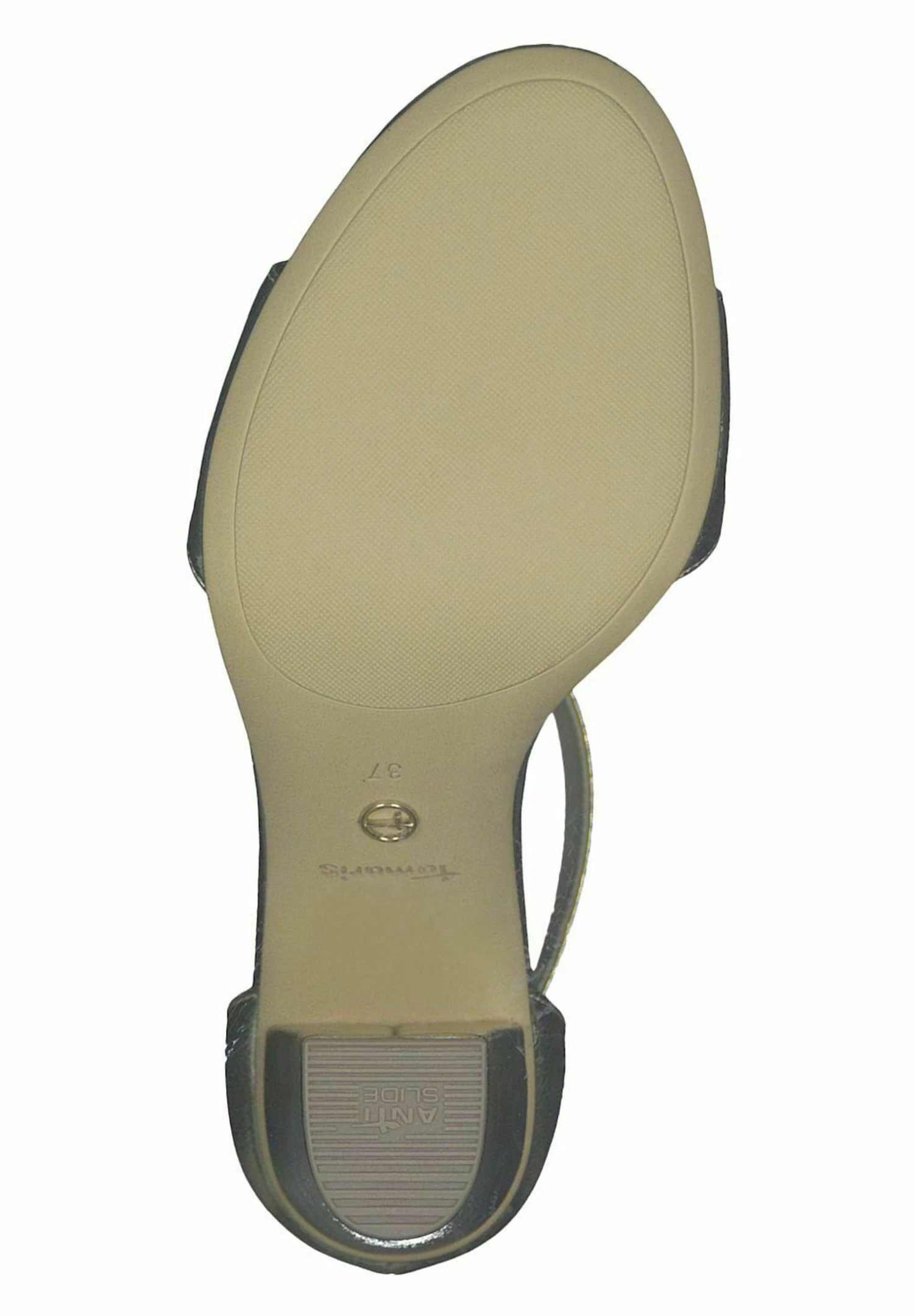 Tamaris Sandalen Met Hoge Hak - Gold 4 Tamaris Sandalen Met Hoge Hak - Gold - Afbeelding 4