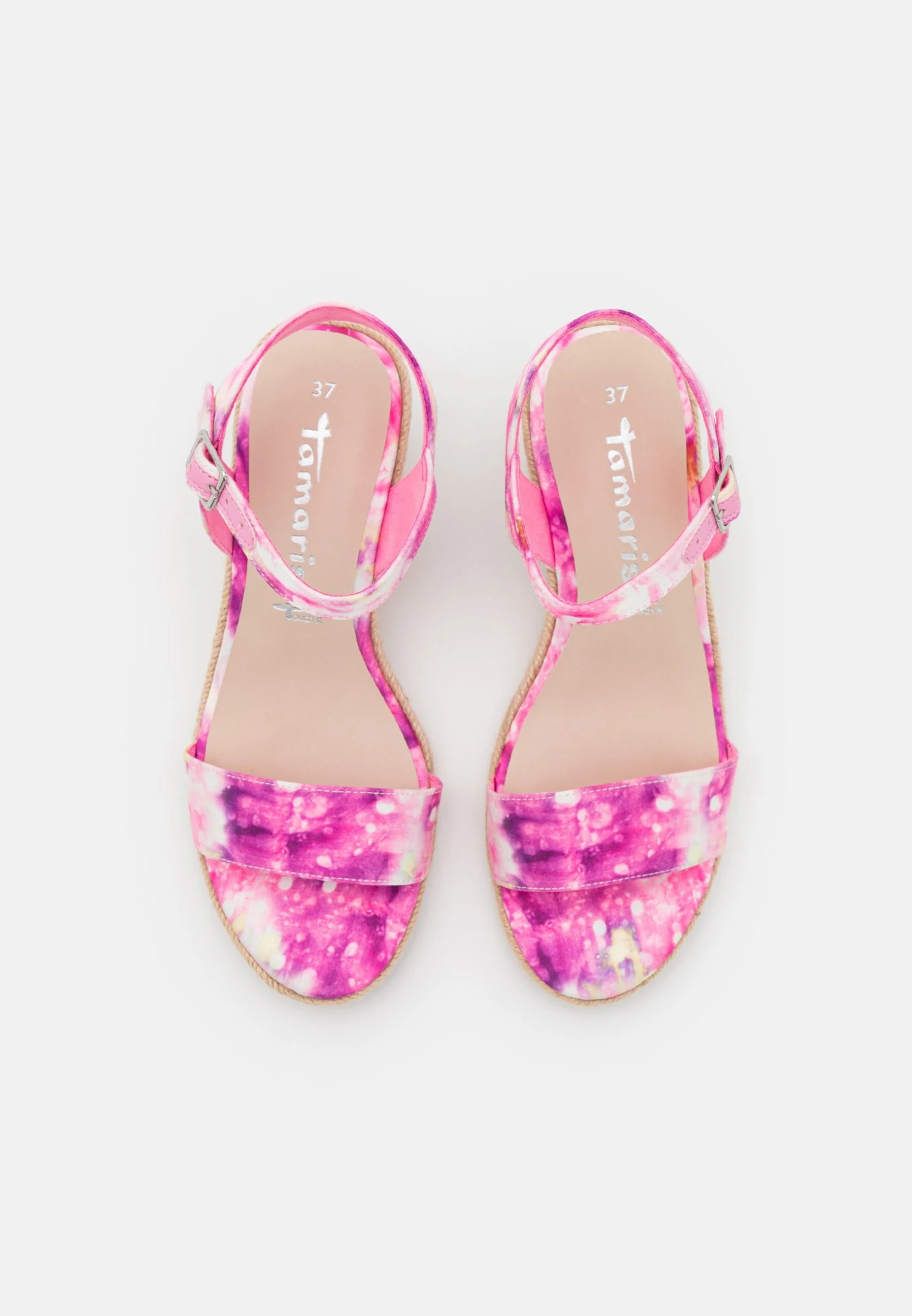 Tamaris Sandalen Met Sleehak - Rose Comb 6 Tamaris Sandalen Met Sleehak - Rose Comb - Afbeelding 6